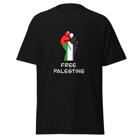 Free Palestine T-Shirt - Black