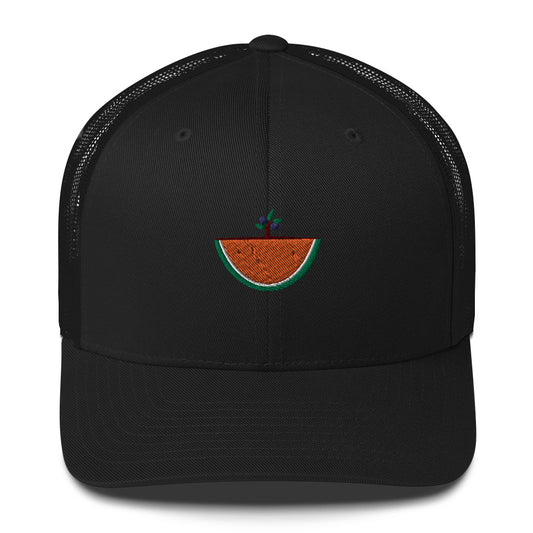 Watermelon & Olive Tree Hat