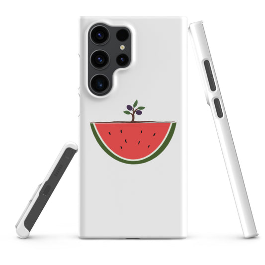 Watermelon & Olive Tree Samsung Phone Case
