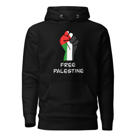 Free Palestine Hoodie - Black
