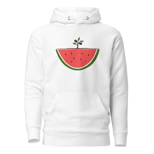 Watermelon & Olive Tree Hoodie