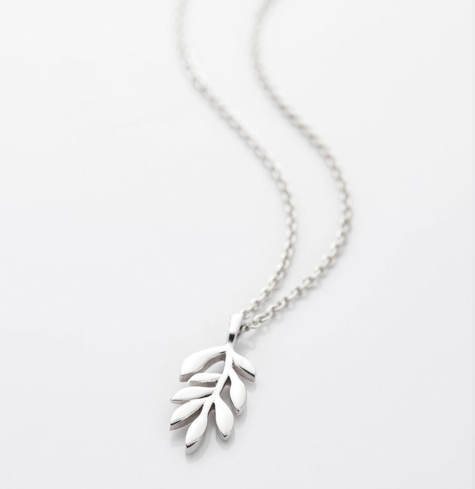 Palestine Olive Branch Necklace