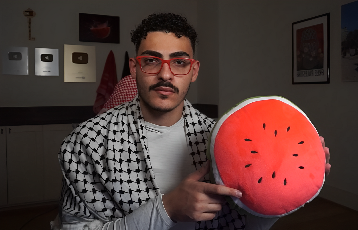 Watermelon Circle Plushy