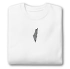 Keffiyah Palestine Map Sweatshirt