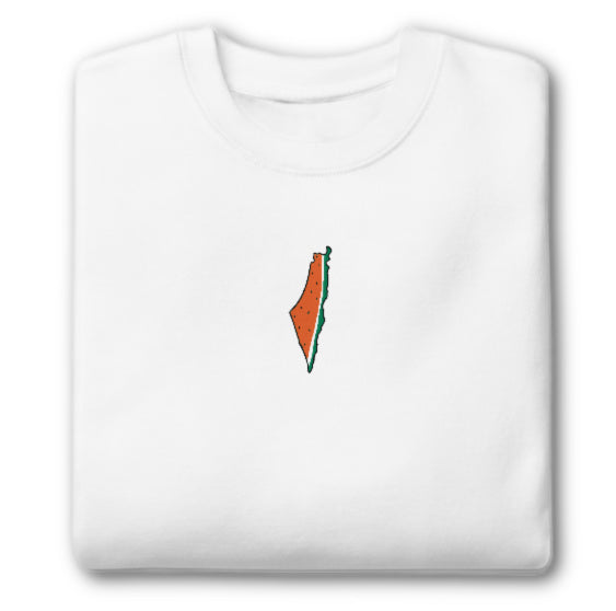 Watermelon Palestine Map T-Shirt