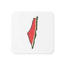 Watermelon Palestine Map Coaster