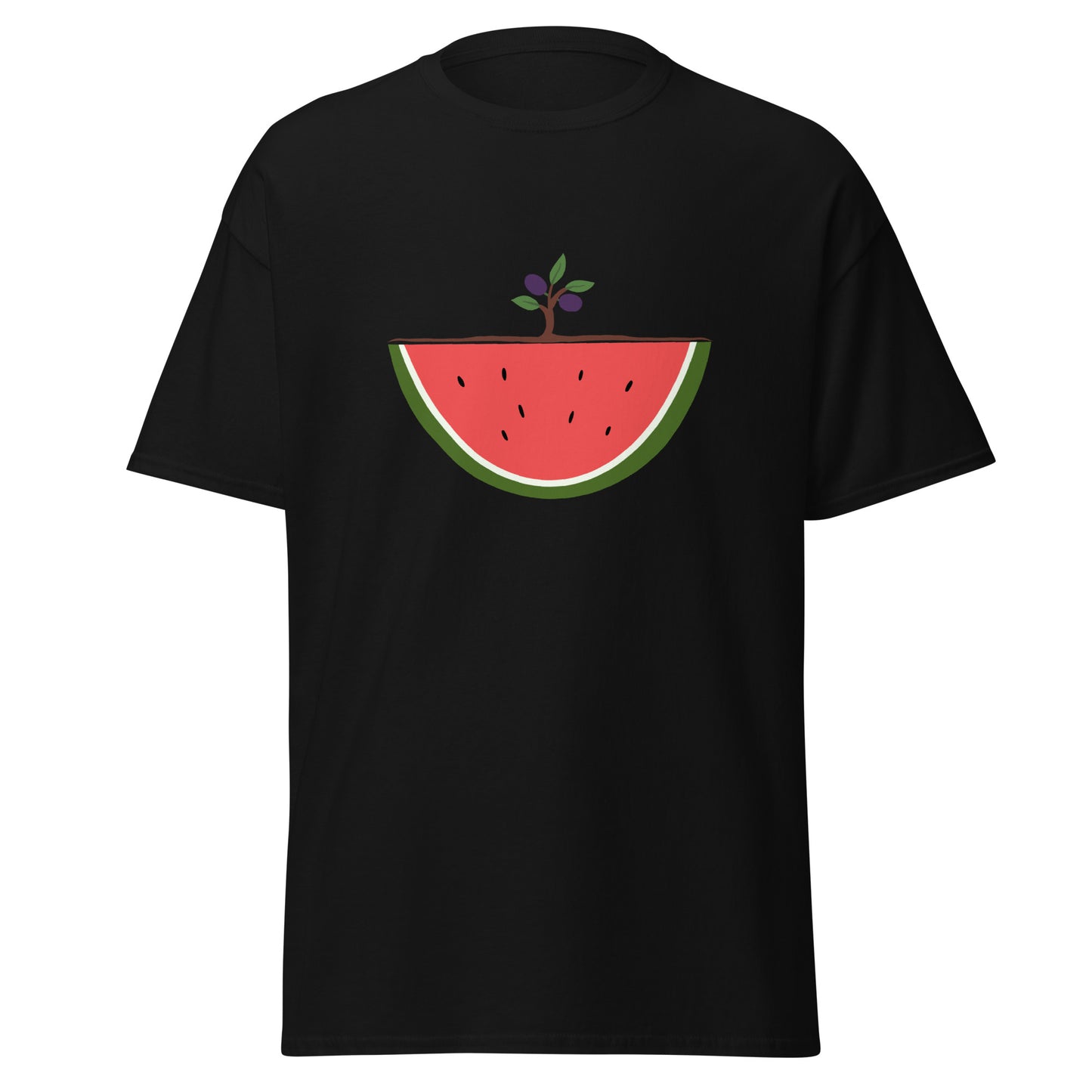 Watermelon & Olive Tree T-Shirt