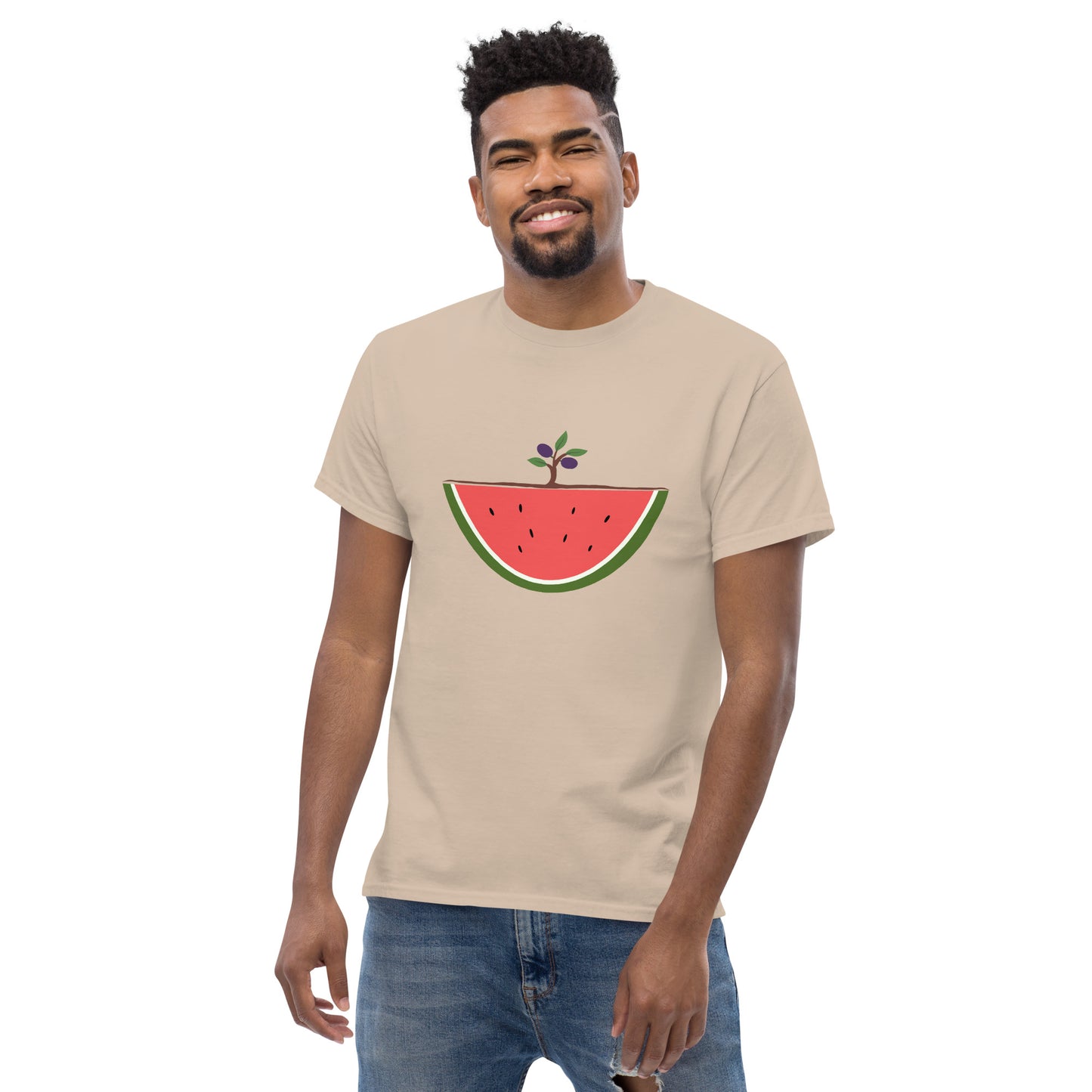 Watermelon & Olive Tree T-Shirt