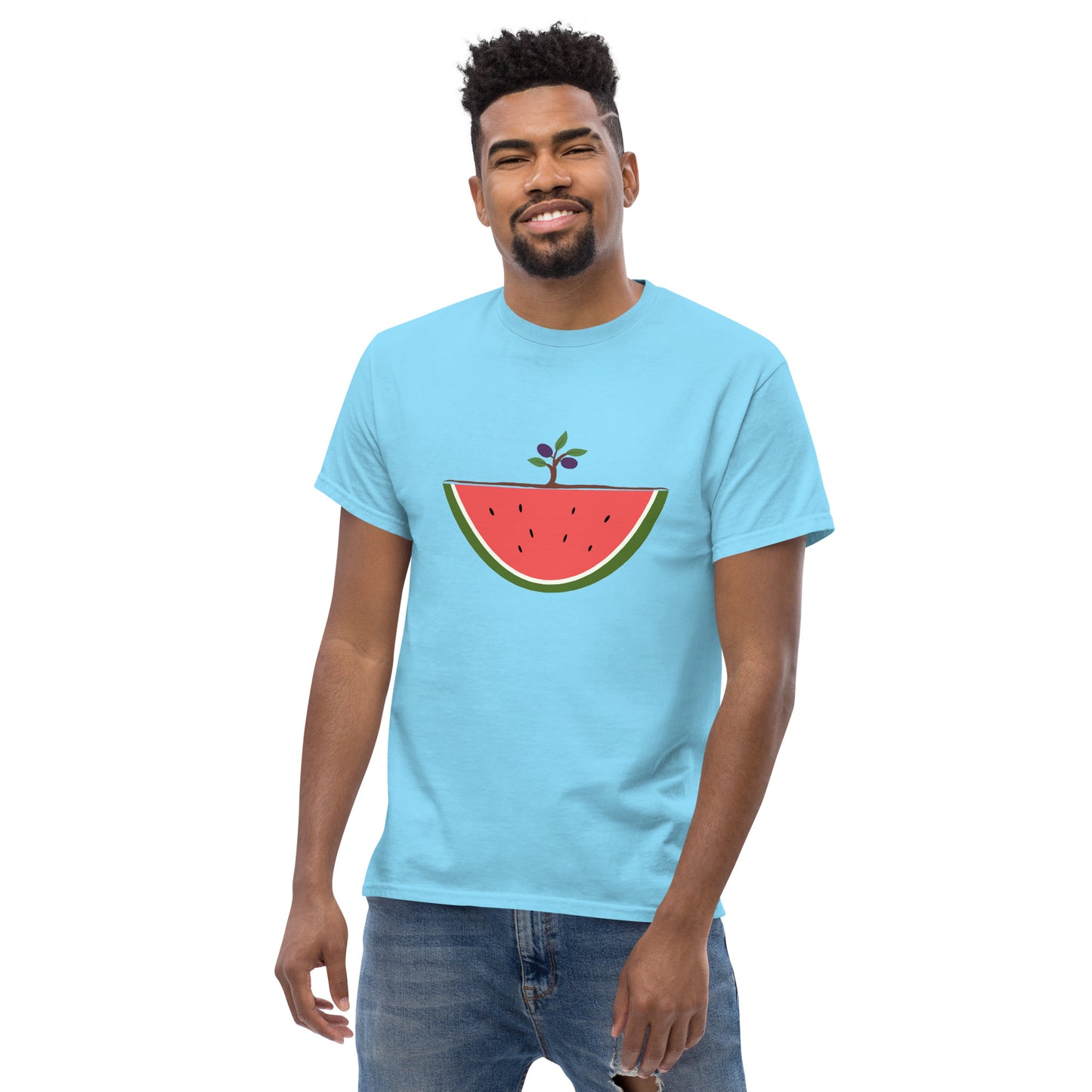 Watermelon & Olive Tree T-Shirt