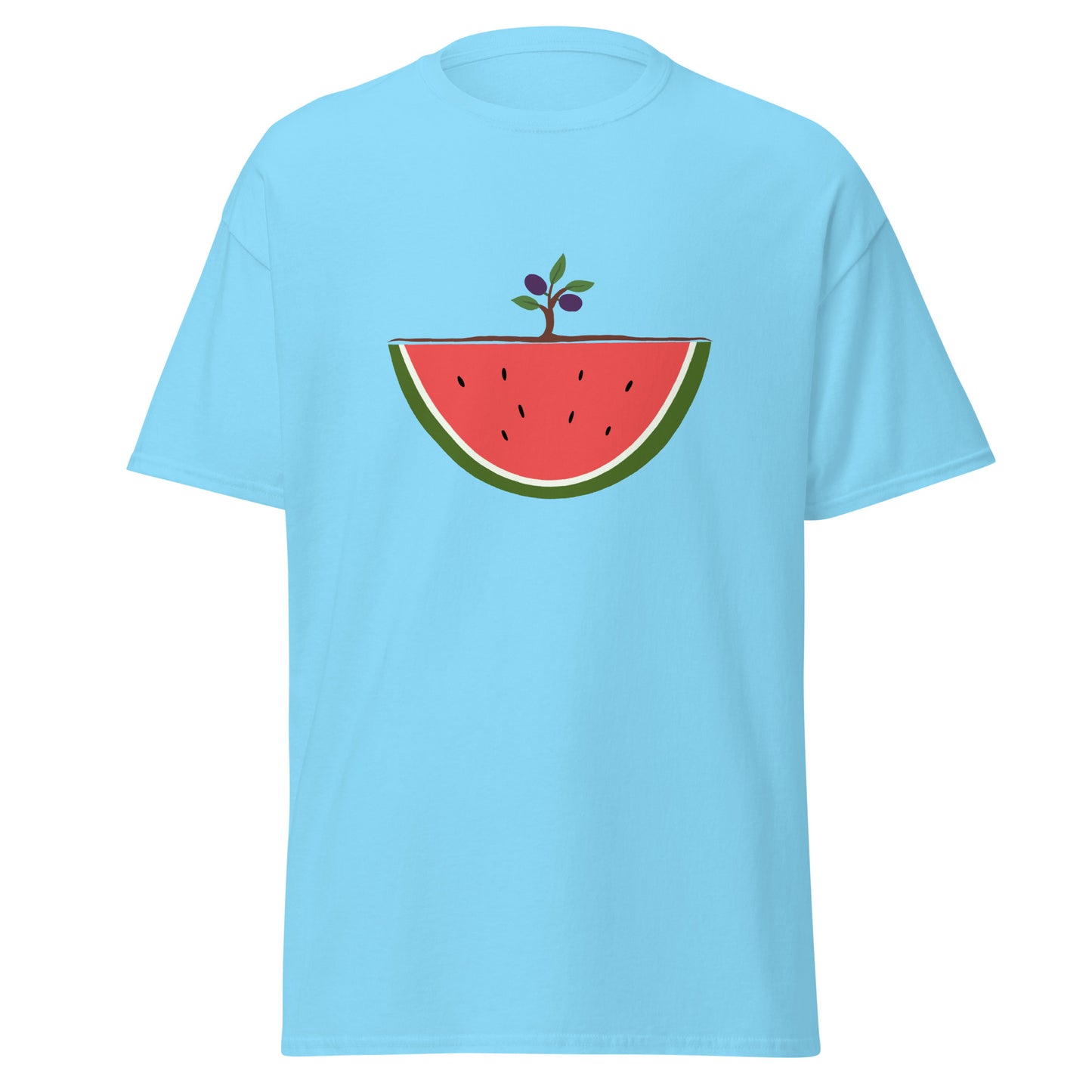 Watermelon & Olive Tree T-Shirt