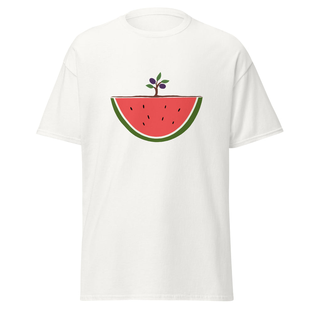 Watermelon & Olive Tree T-Shirt – All Things Palestine