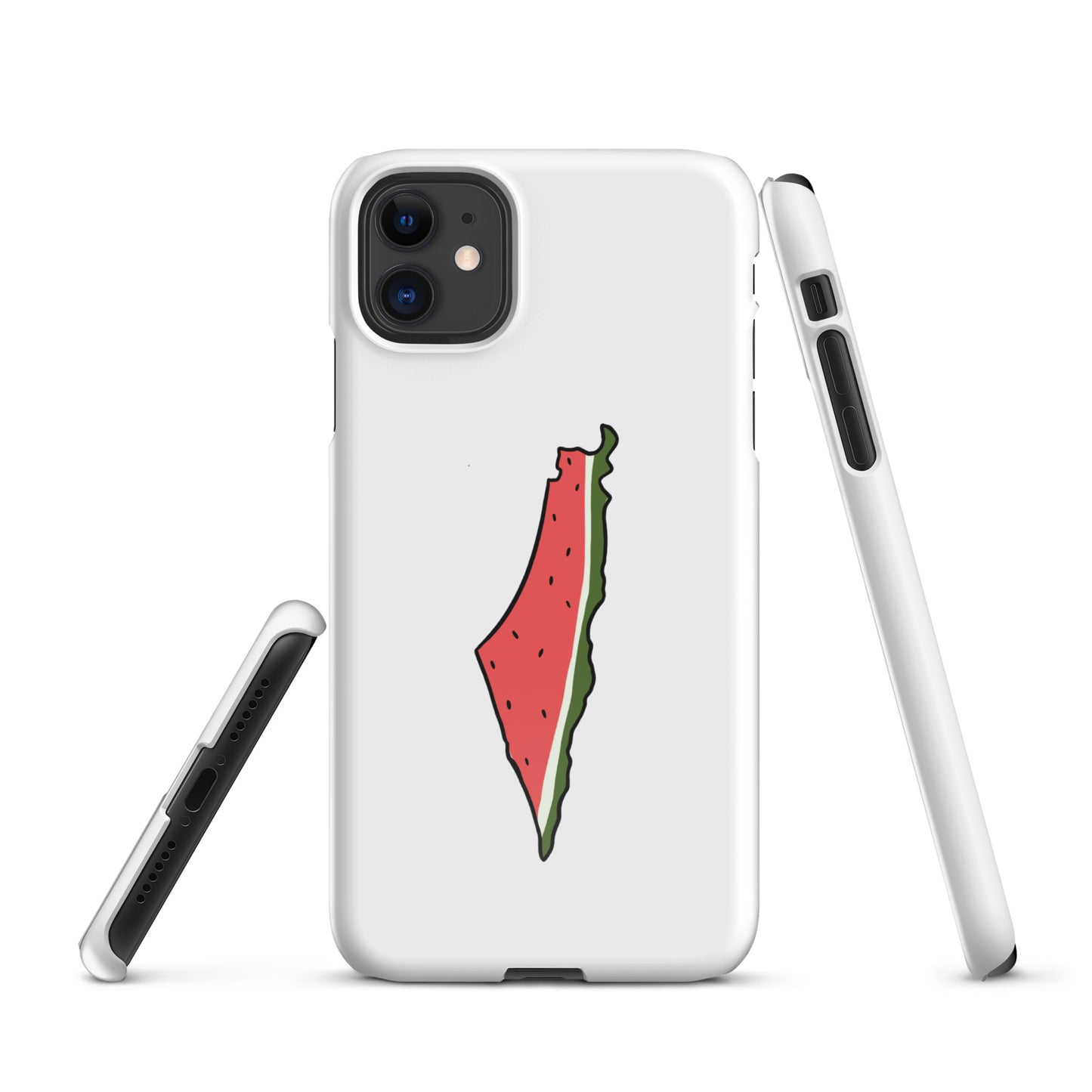 Watermelon Palestine Map iPhone Case