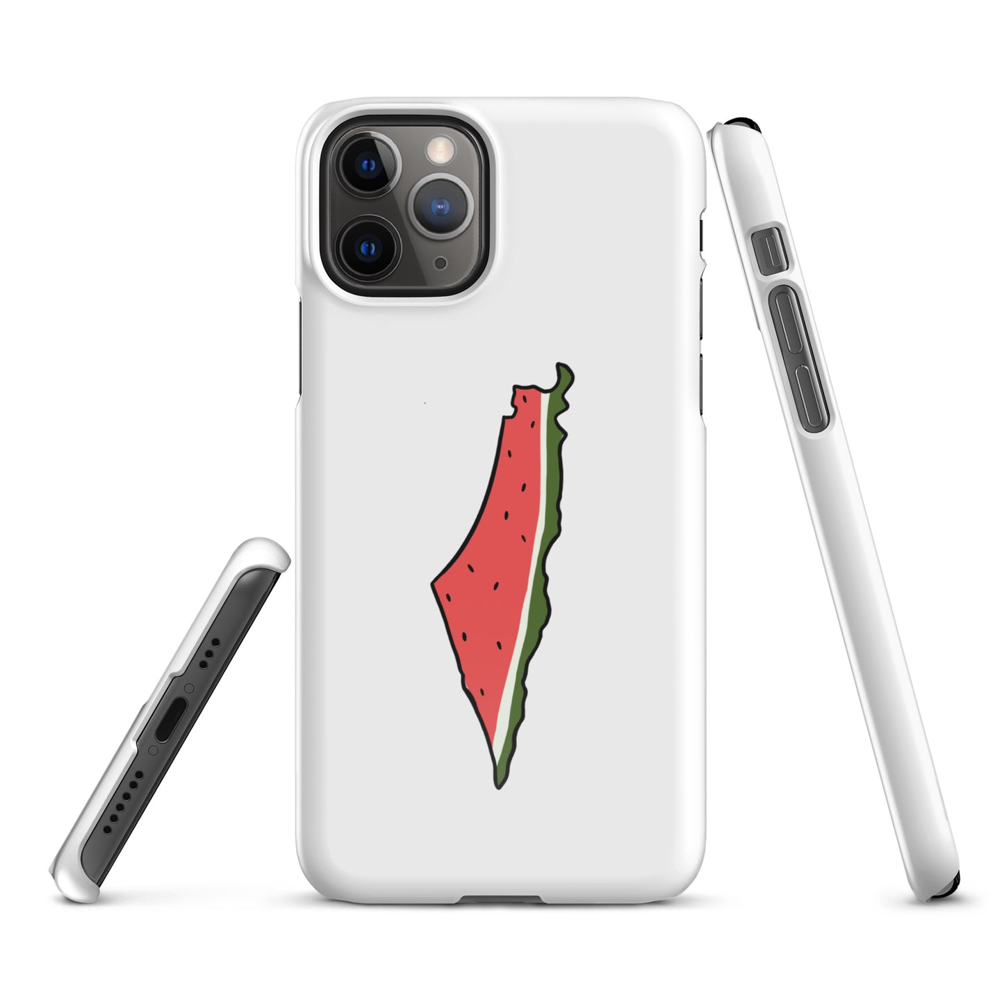 Watermelon Palestine Map iPhone Case