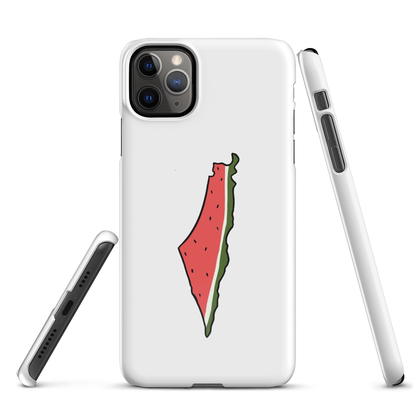 Watermelon Palestine Map iPhone Case