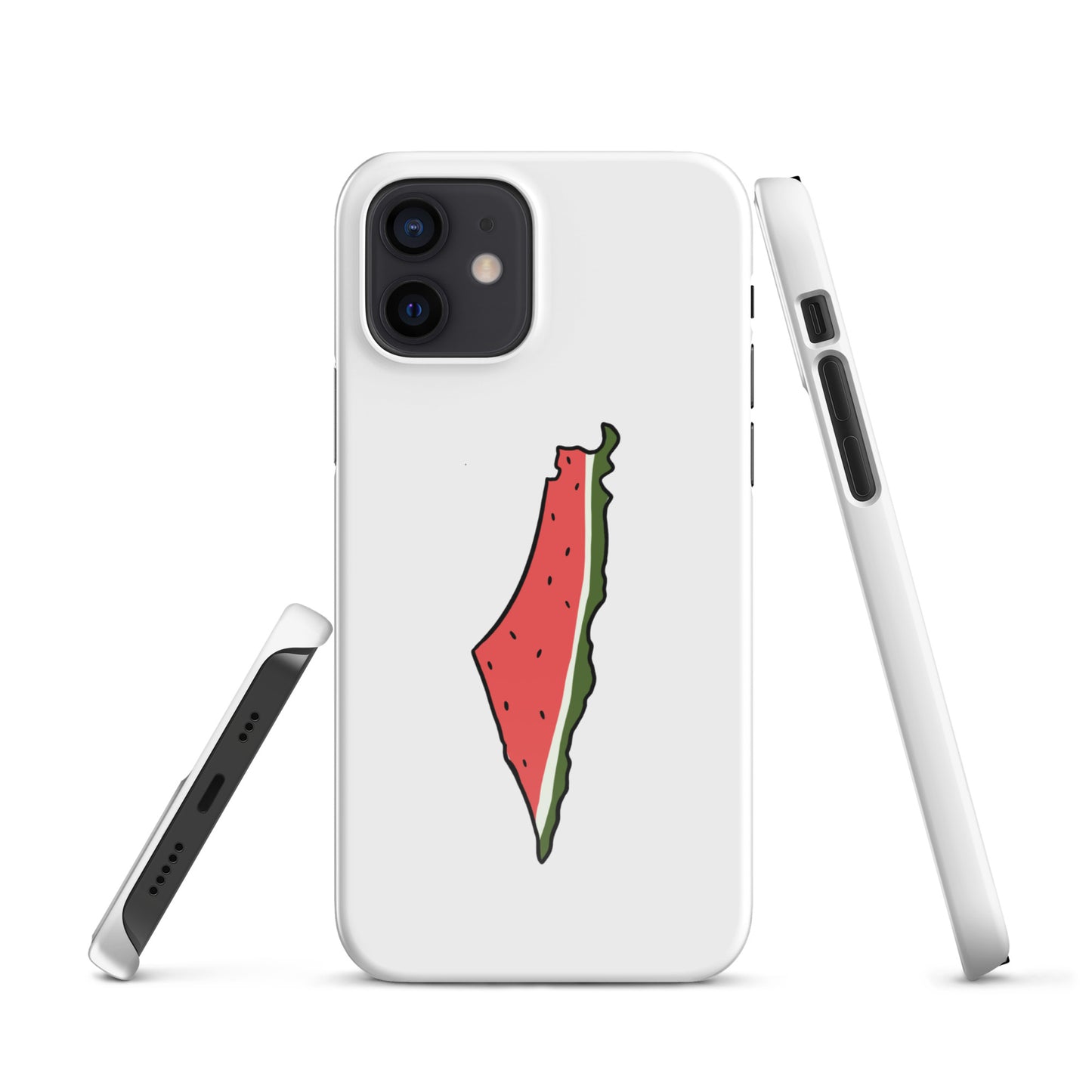 Watermelon Palestine Map iPhone Case