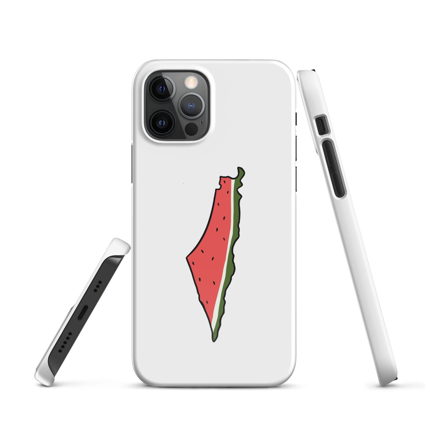 Watermelon Palestine Map iPhone Case