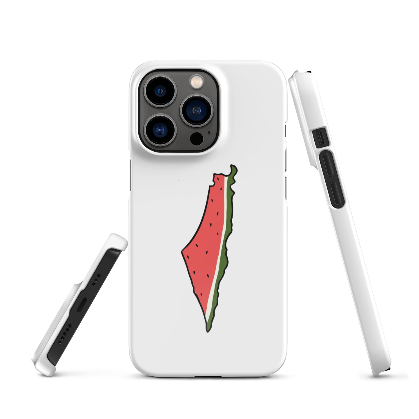 Watermelon Palestine Map iPhone Case