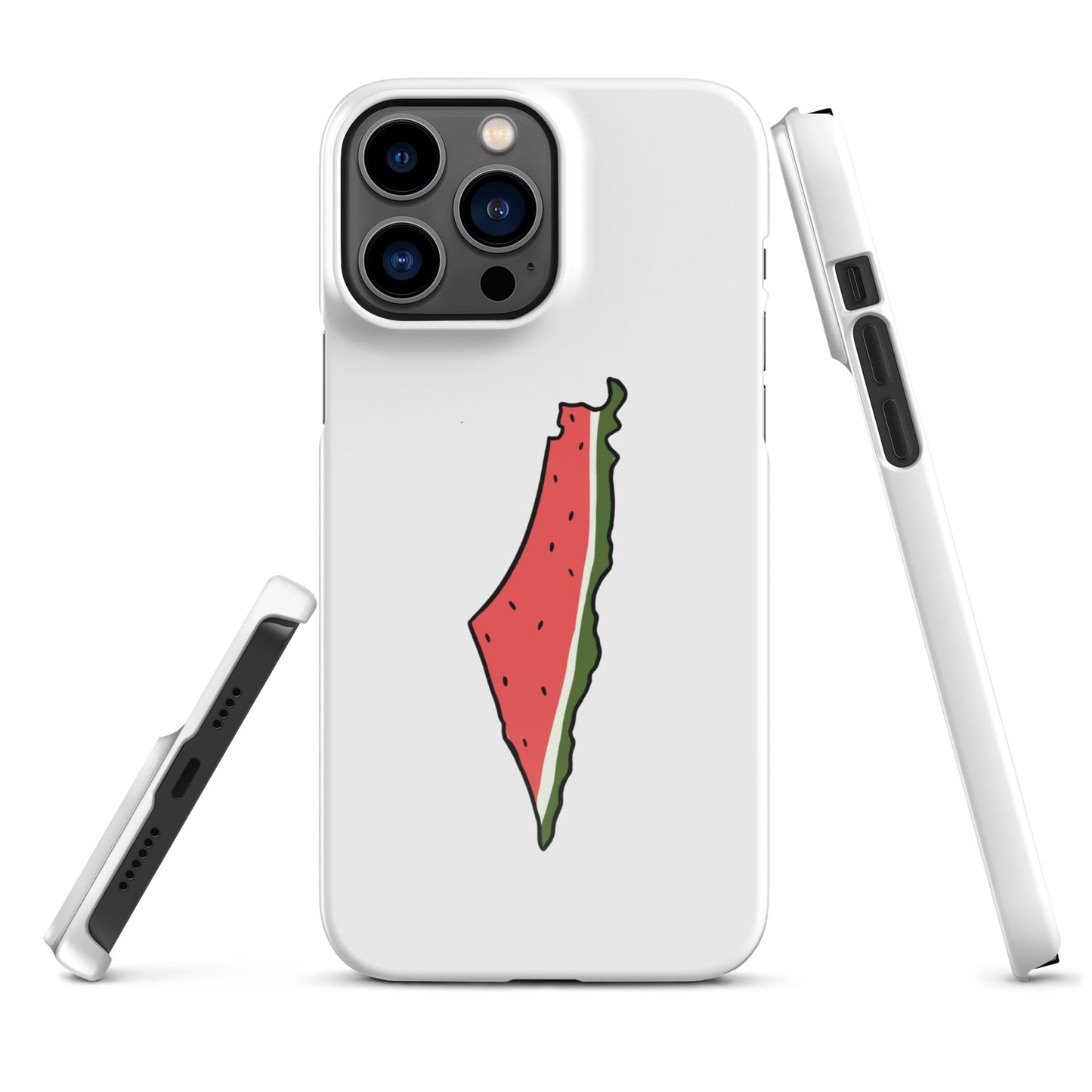 Watermelon Palestine Map iPhone Case