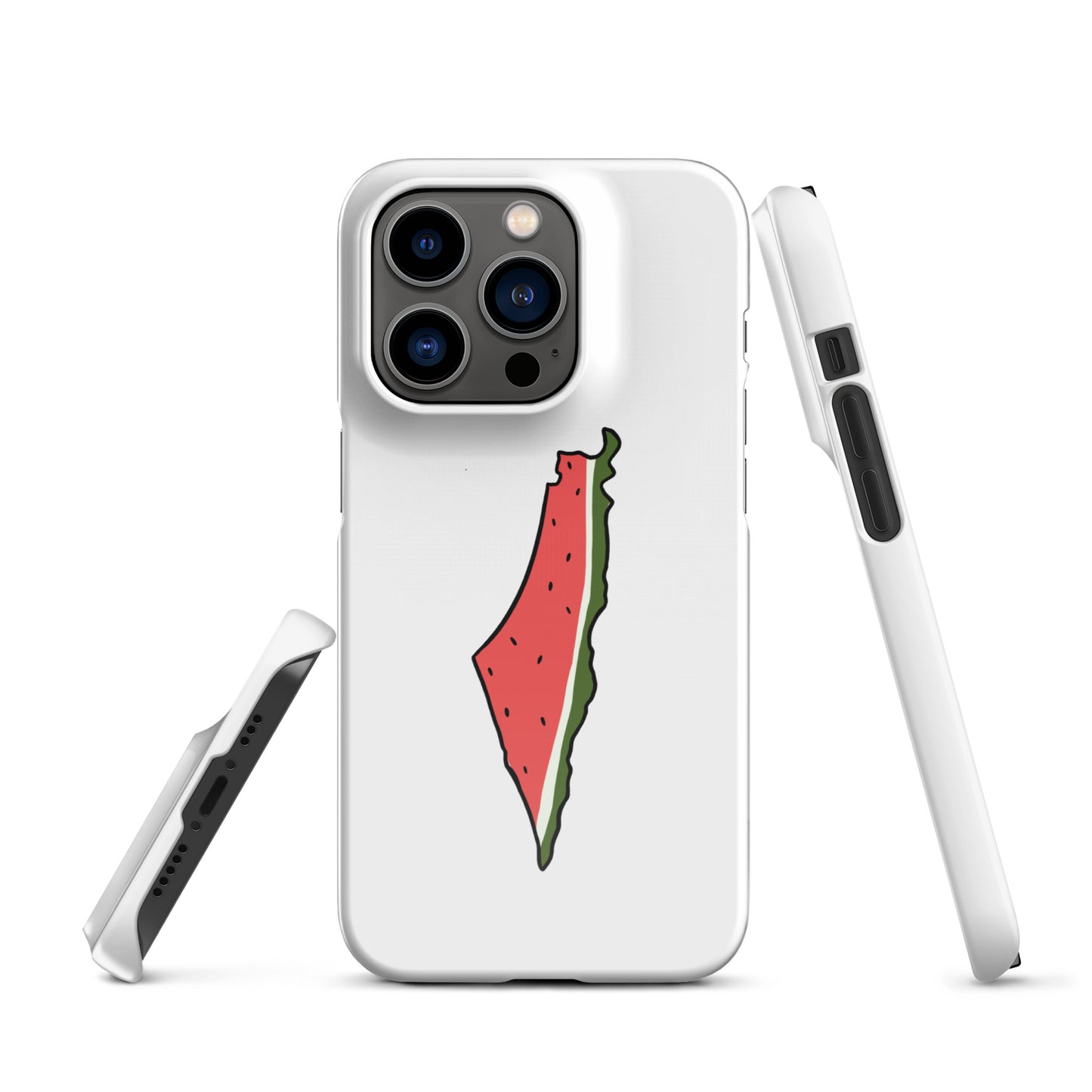 Watermelon Palestine Map iPhone Case