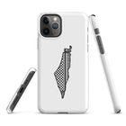 Keffiyah Palestine Map iPhone Case