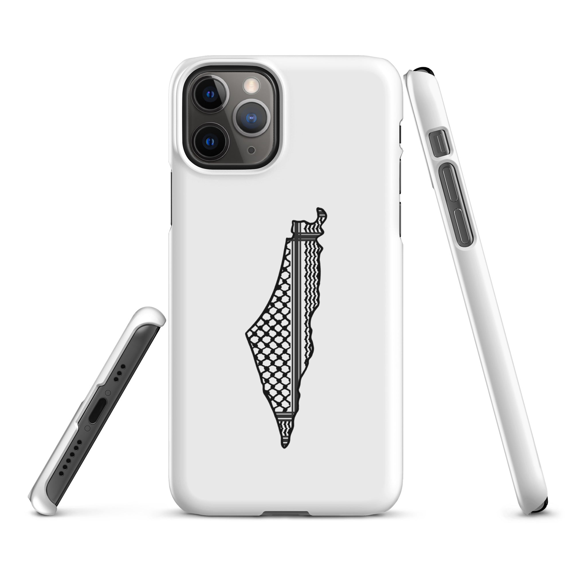 Keffiyah Palestine Map iPhone Case