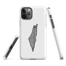 Keffiyah Palestine Map iPhone Case