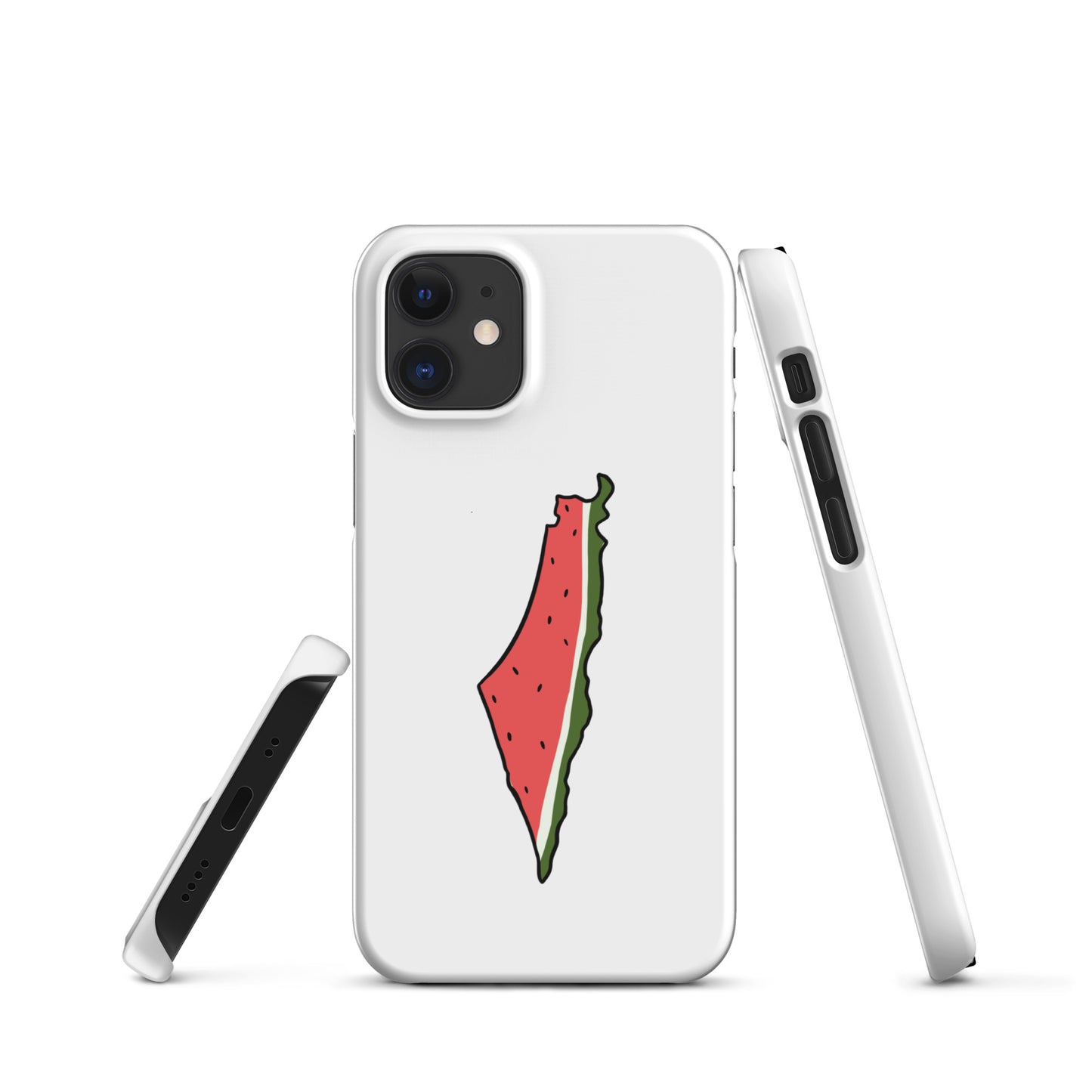 Watermelon Palestine Map iPhone Case