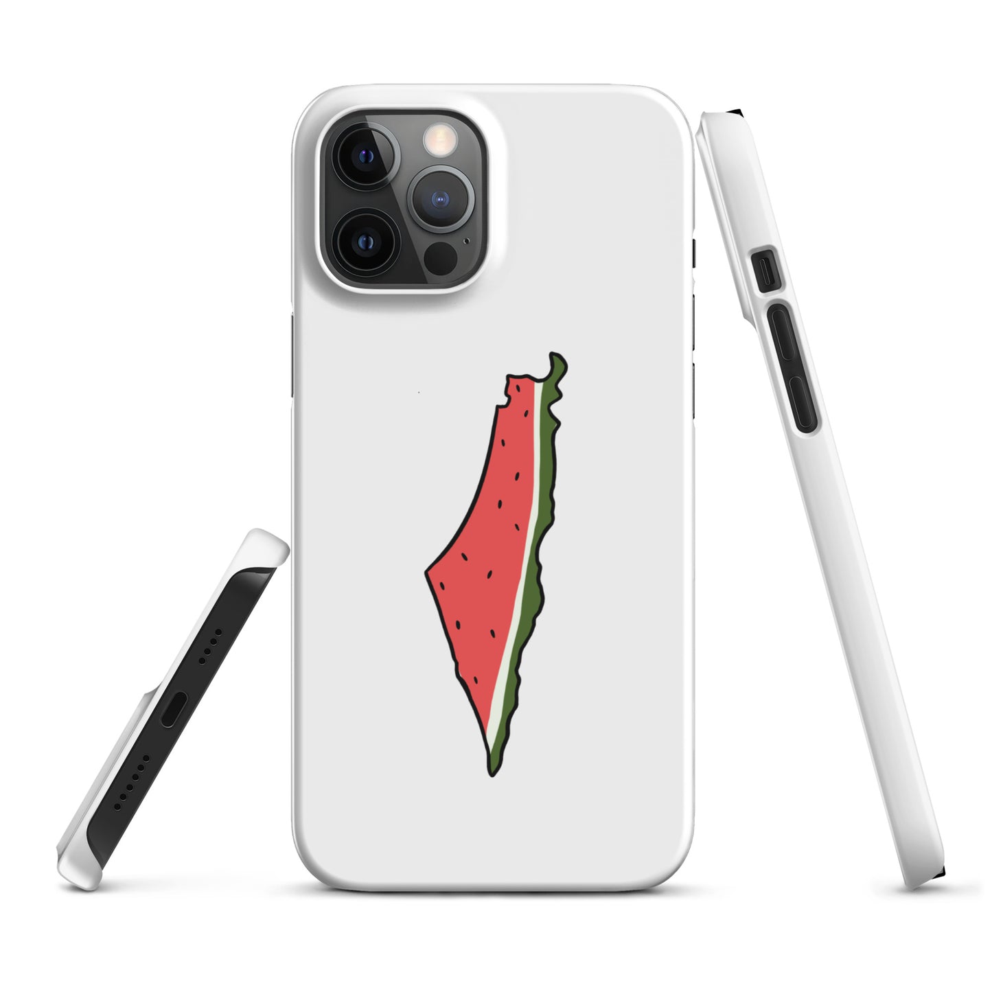 Watermelon Palestine Map iPhone Case