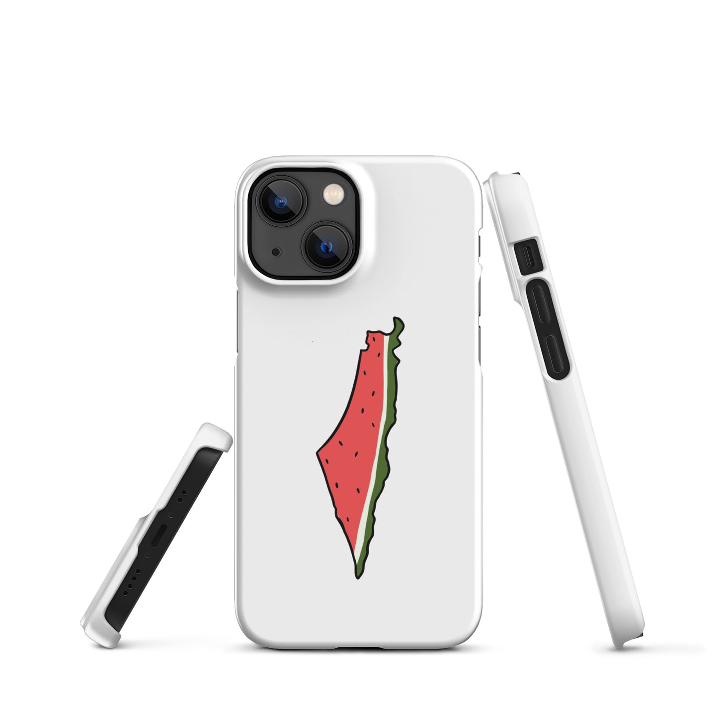 Watermelon Palestine Map iPhone Case