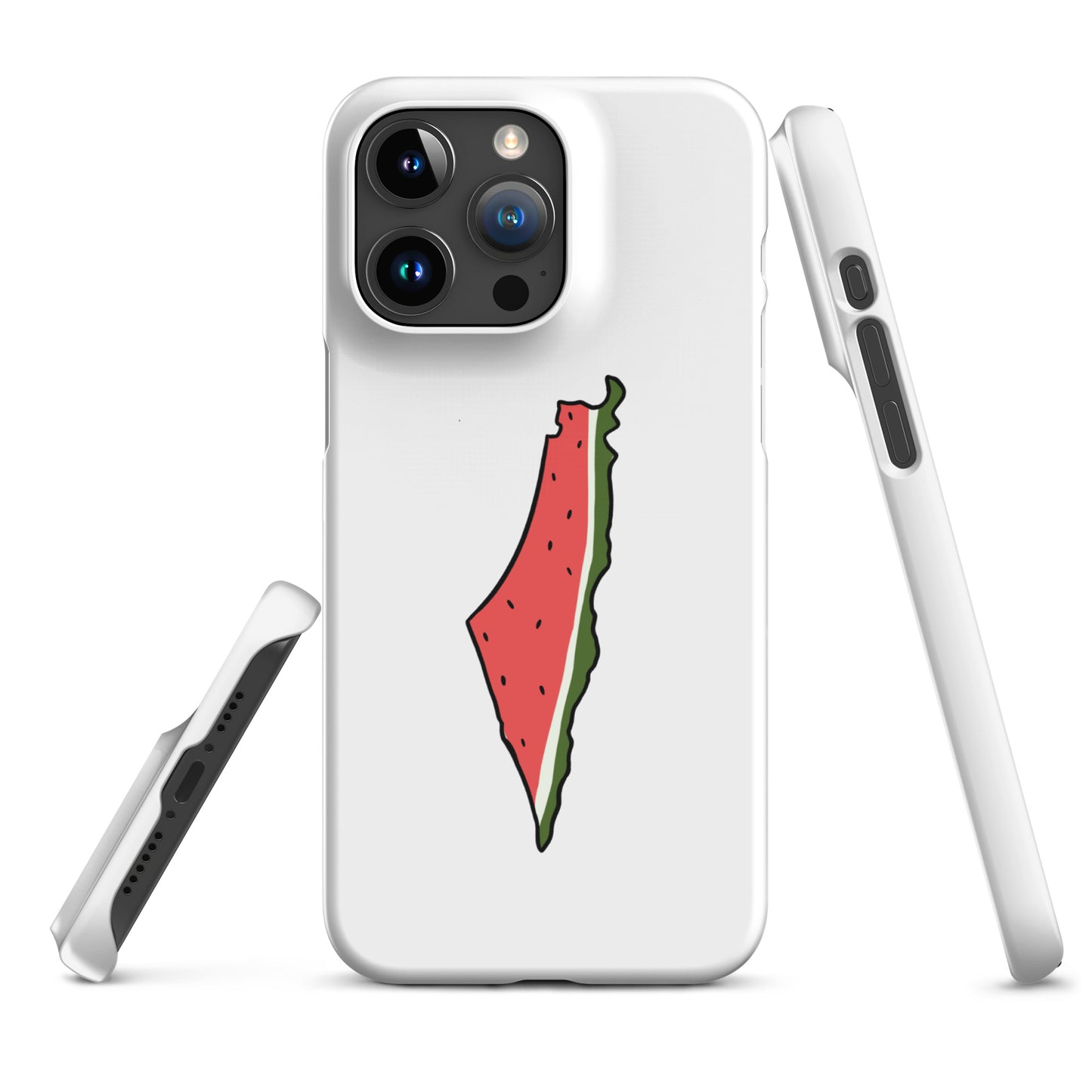 Watermelon Palestine Map iPhone Case