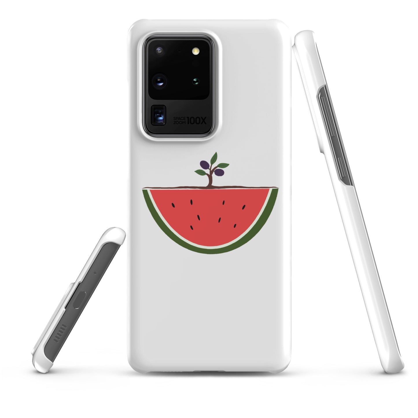 Watermelon & Olive Tree Samsung Phone Case