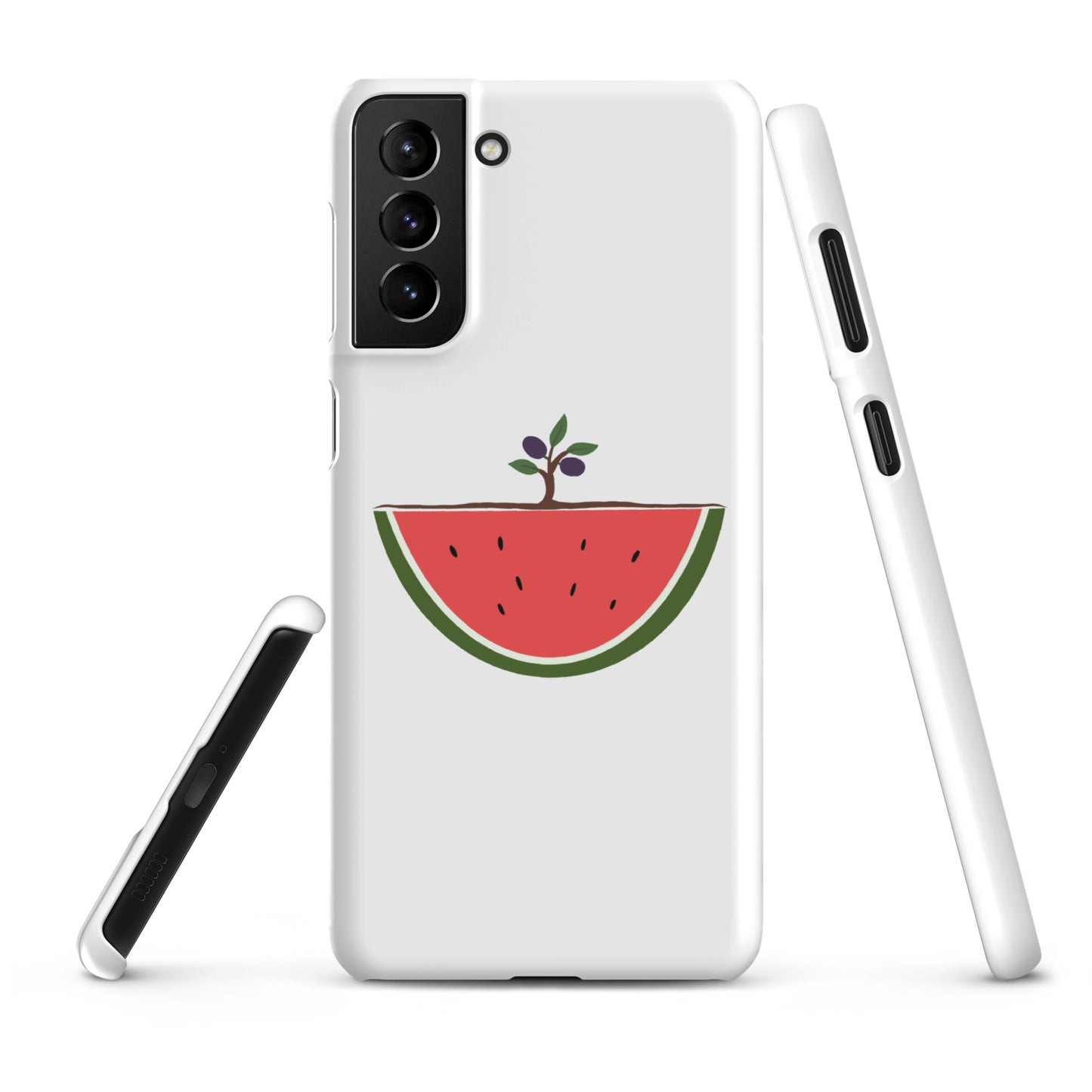 Watermelon & Olive Tree Samsung Phone Case