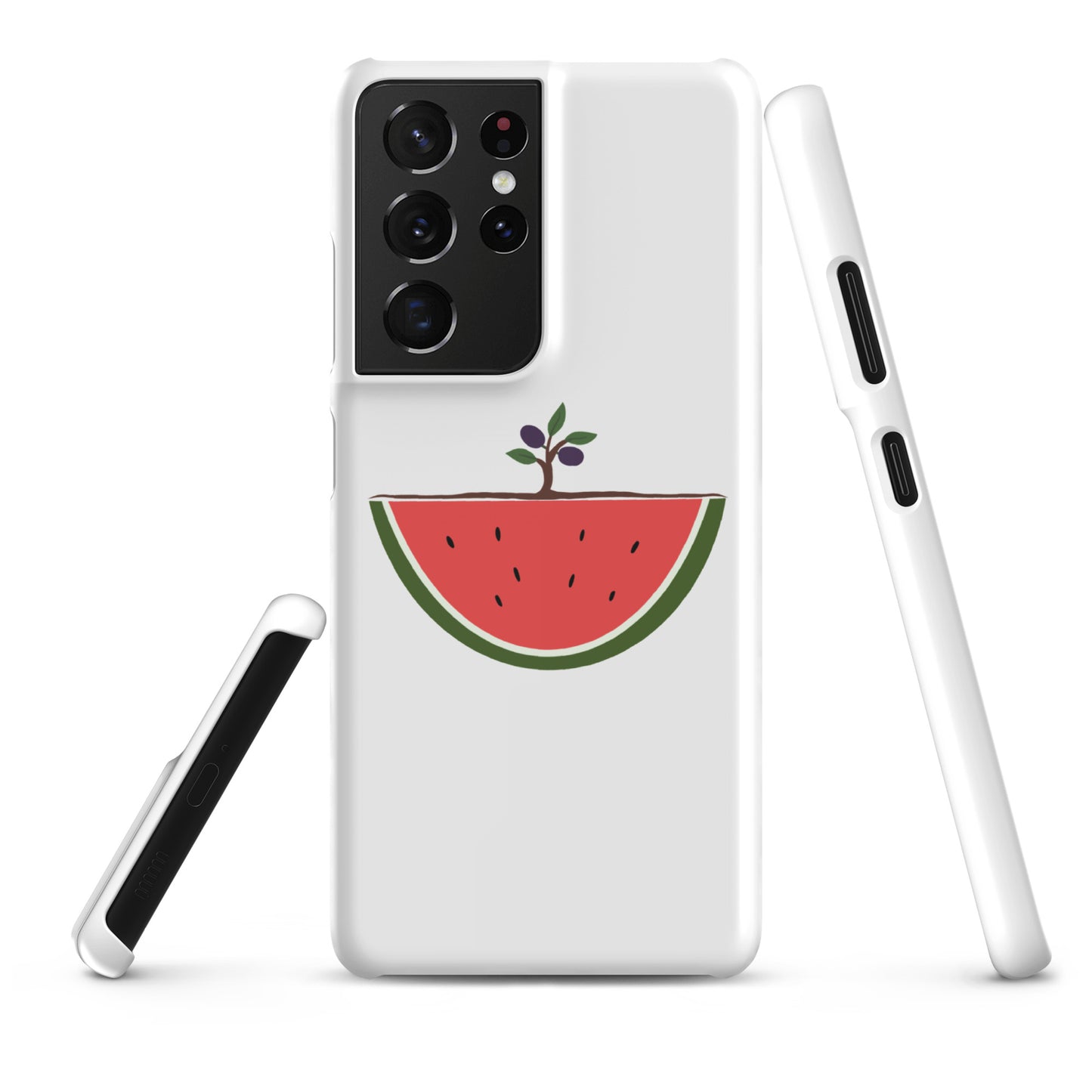 Watermelon & Olive Tree Samsung Phone Case