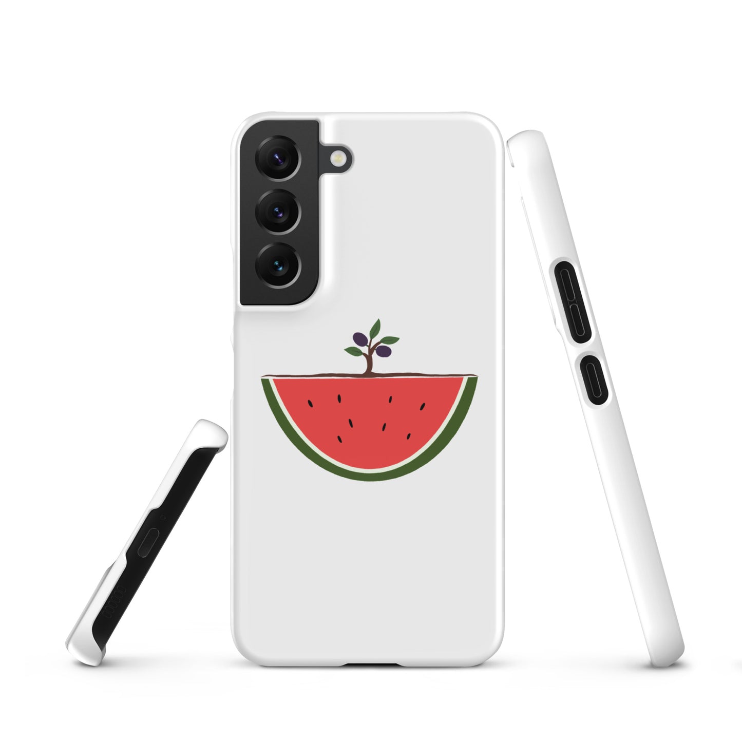 Watermelon & Olive Tree Samsung Phone Case