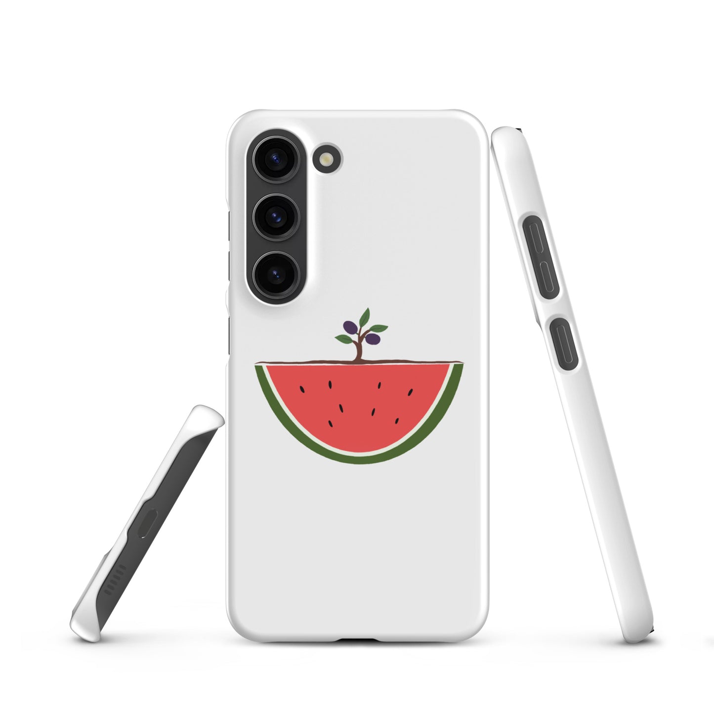 Watermelon & Olive Tree Samsung Phone Case