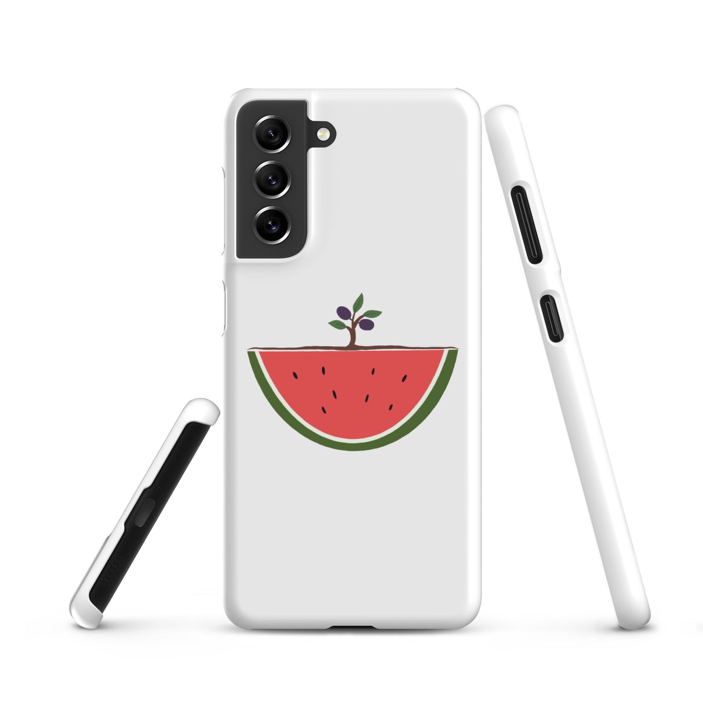 Watermelon & Olive Tree Samsung Phone Case