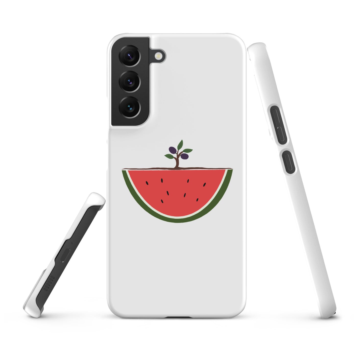 Watermelon & Olive Tree Samsung Phone Case