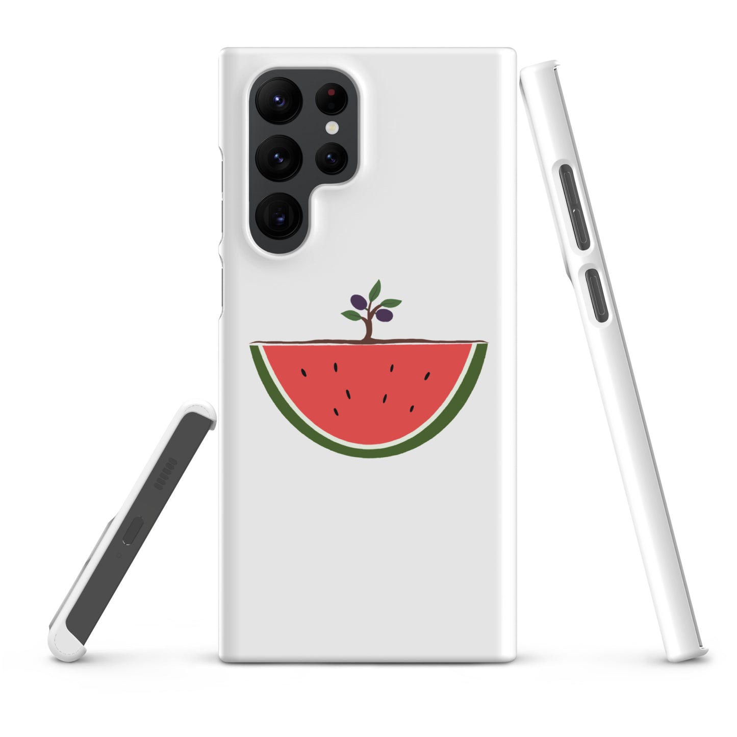 Watermelon & Olive Tree Samsung Phone Case