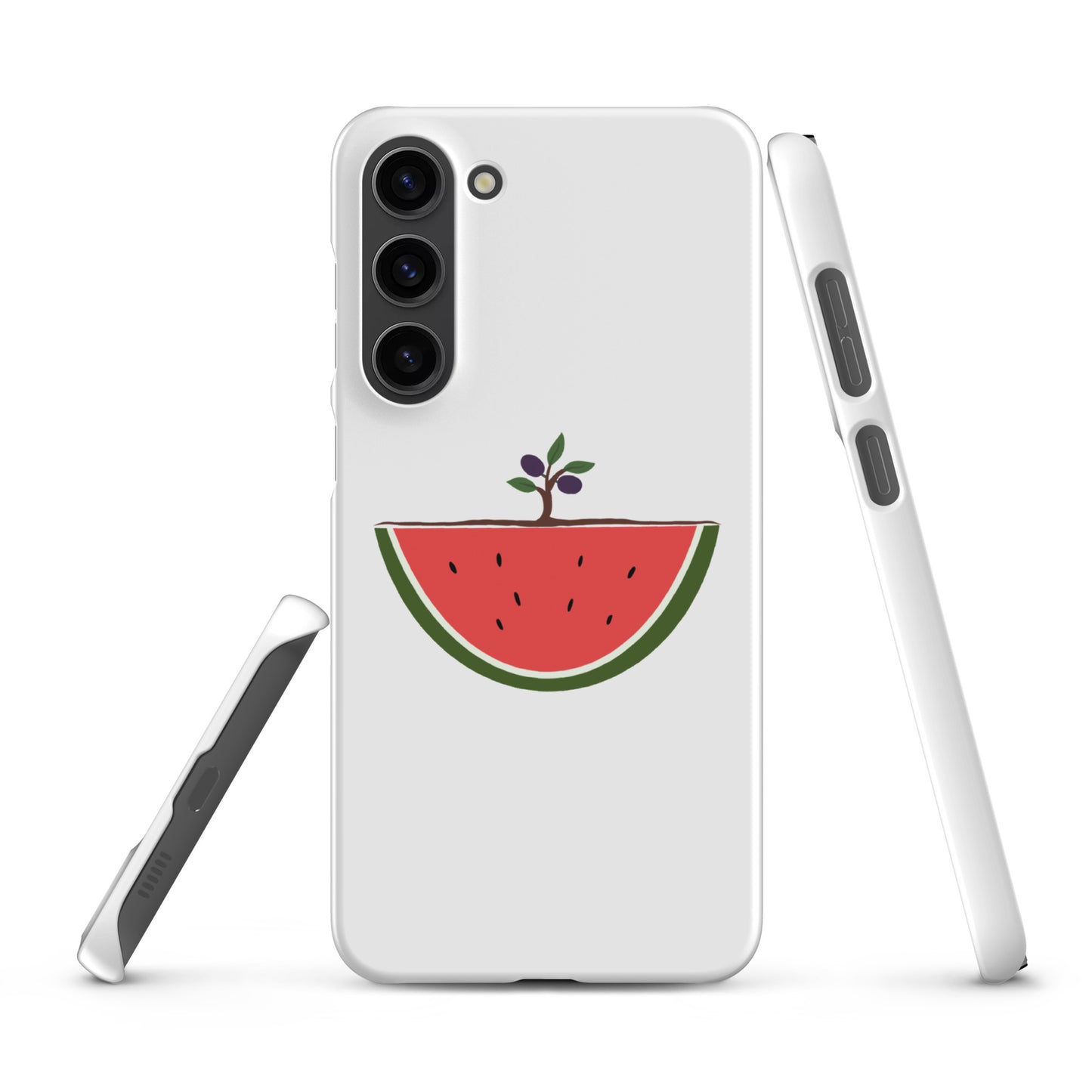 Watermelon & Olive Tree Samsung Phone Case