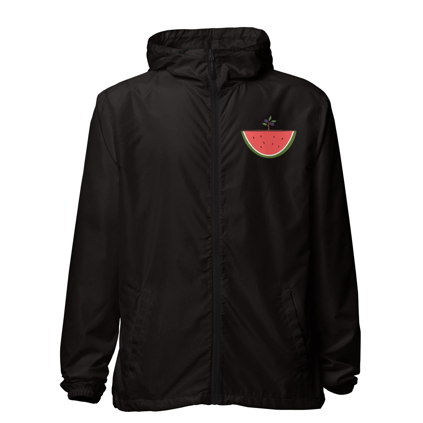 Watermelon & Olive Tree Windbreaker