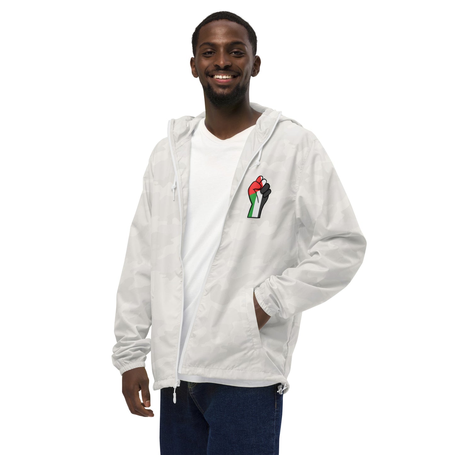 Free Palestine Windbreaker