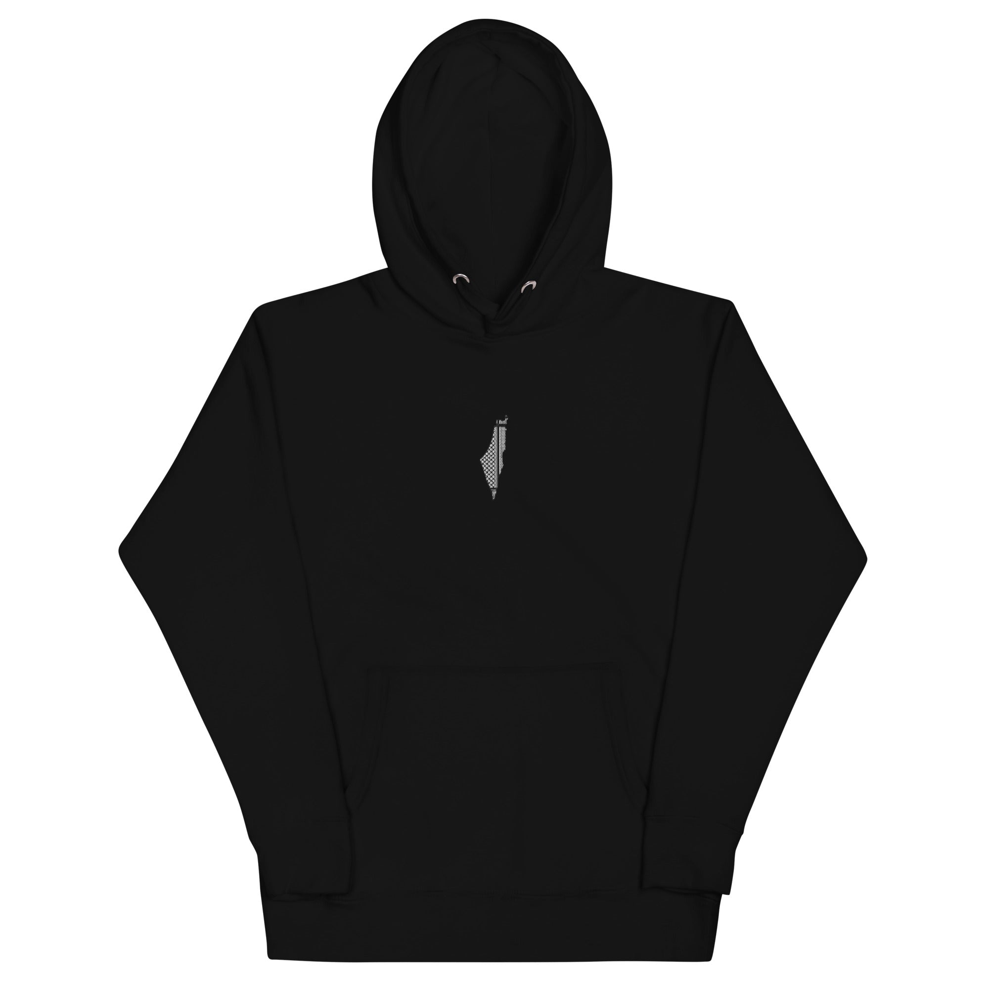 Keffiyah Palestine Map Hoodie