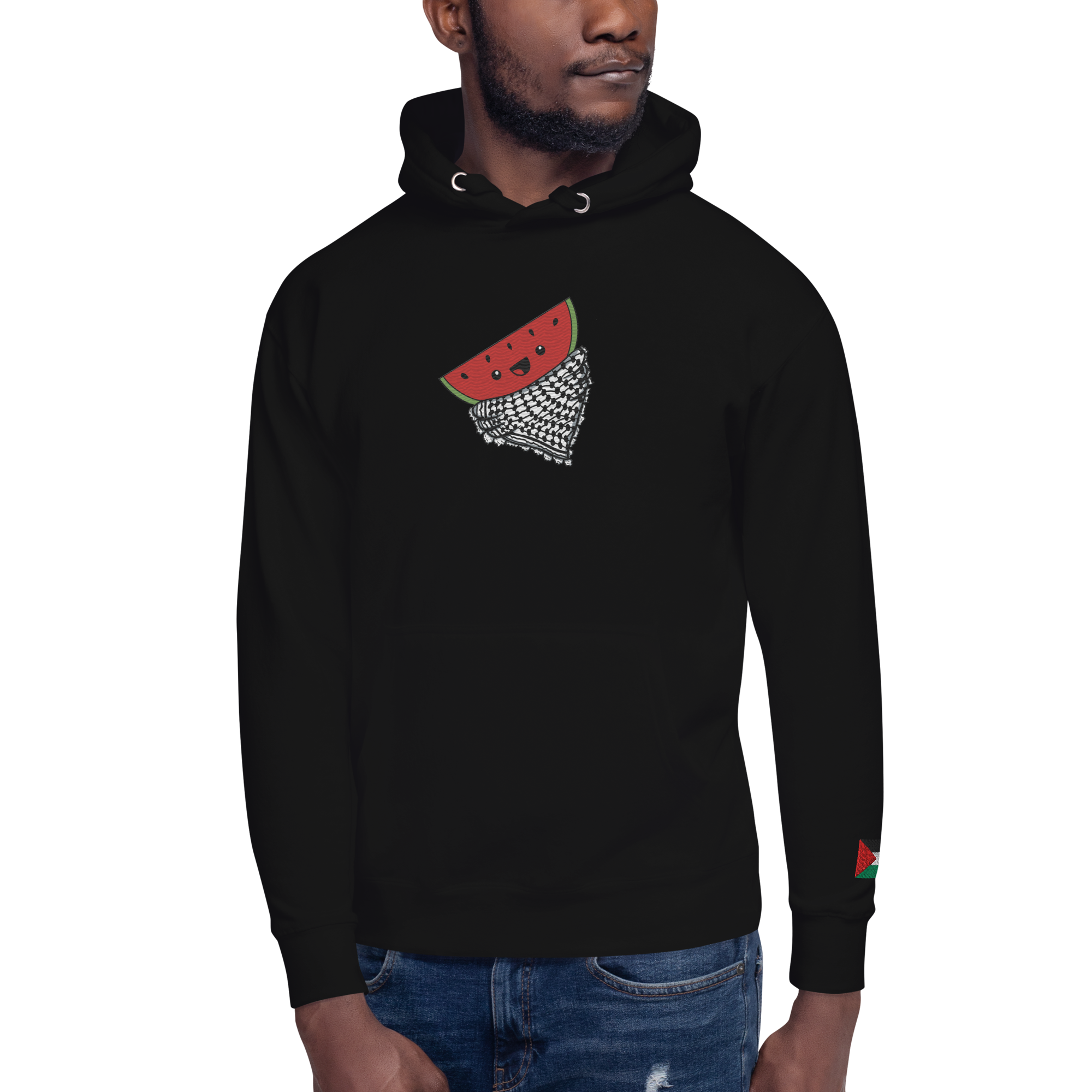 Watermelon Keffiyah Hoodie