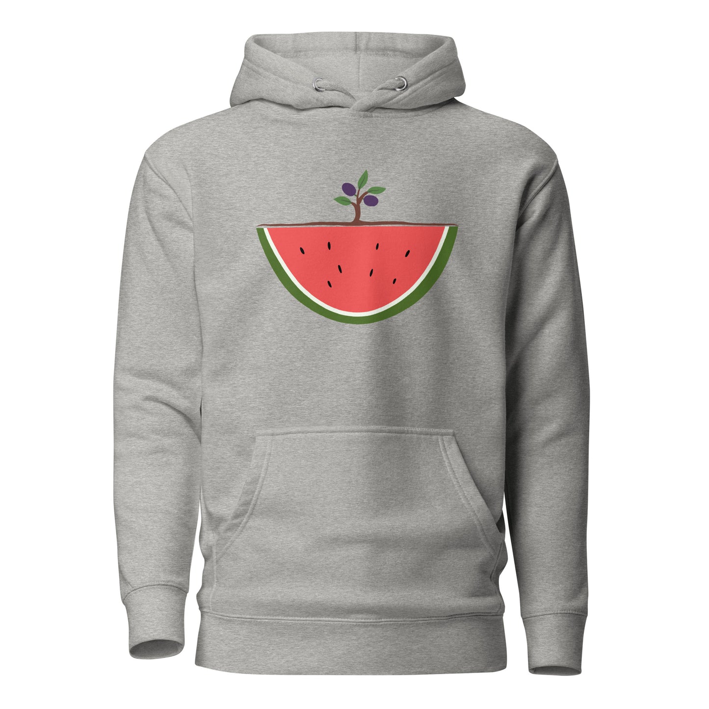 Watermelon & Olive Tree Hoodie