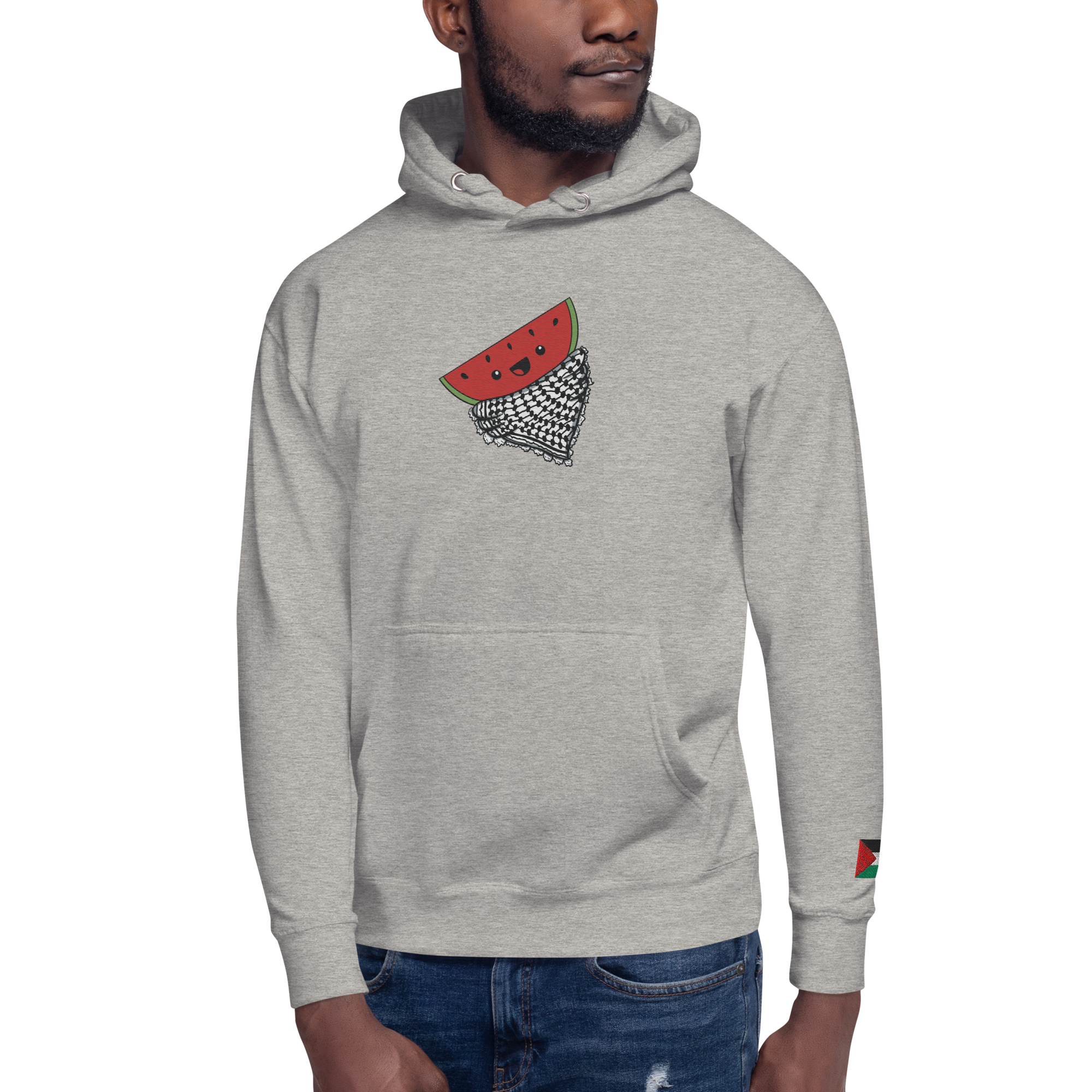 Watermelon Keffiyah Hoodie