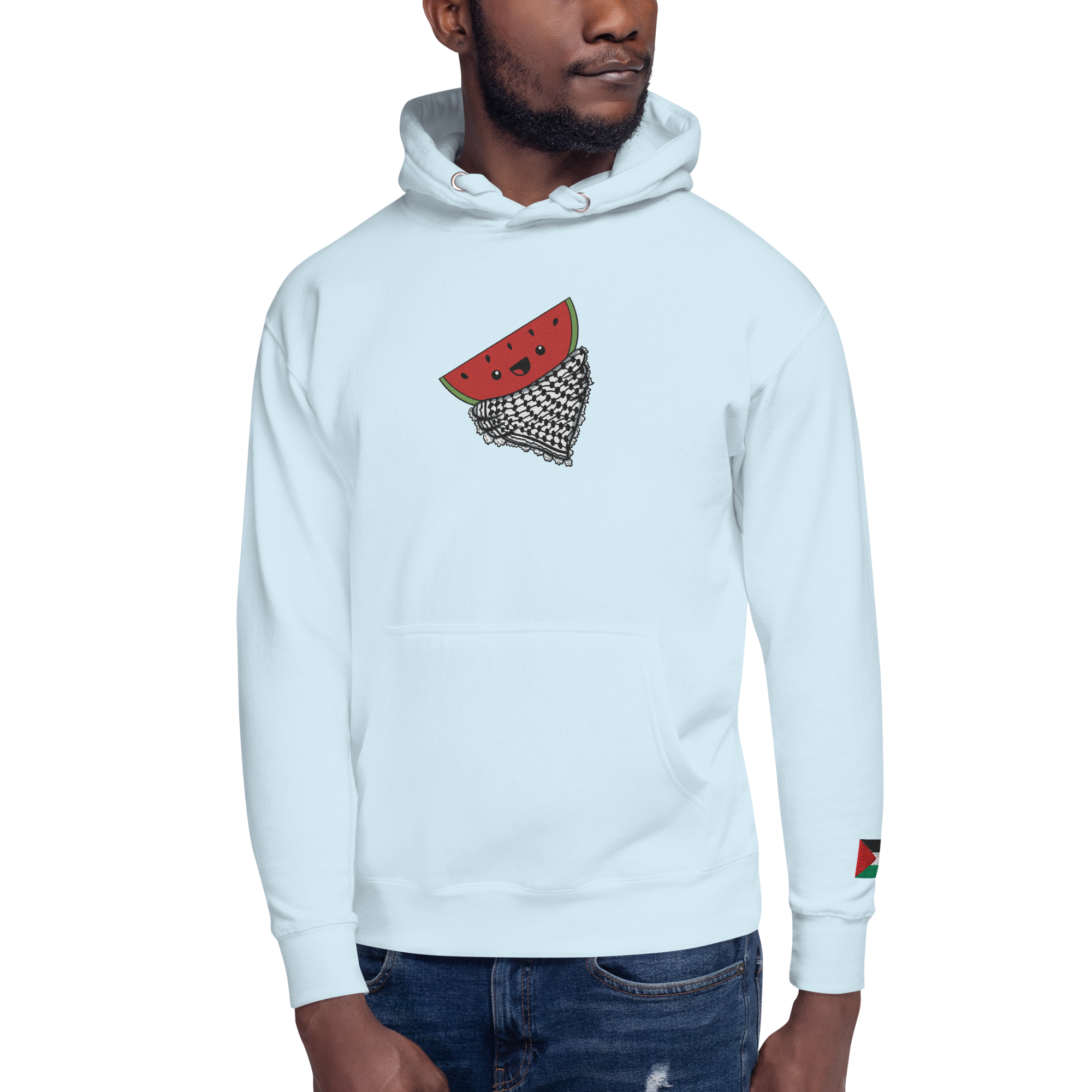 Watermelon Keffiyah Hoodie