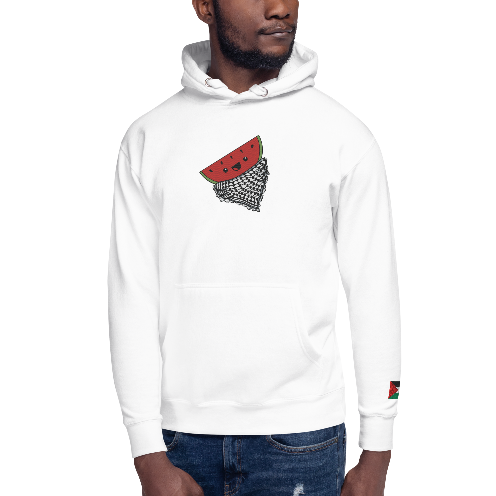 Watermelon Keffiyah Hoodie