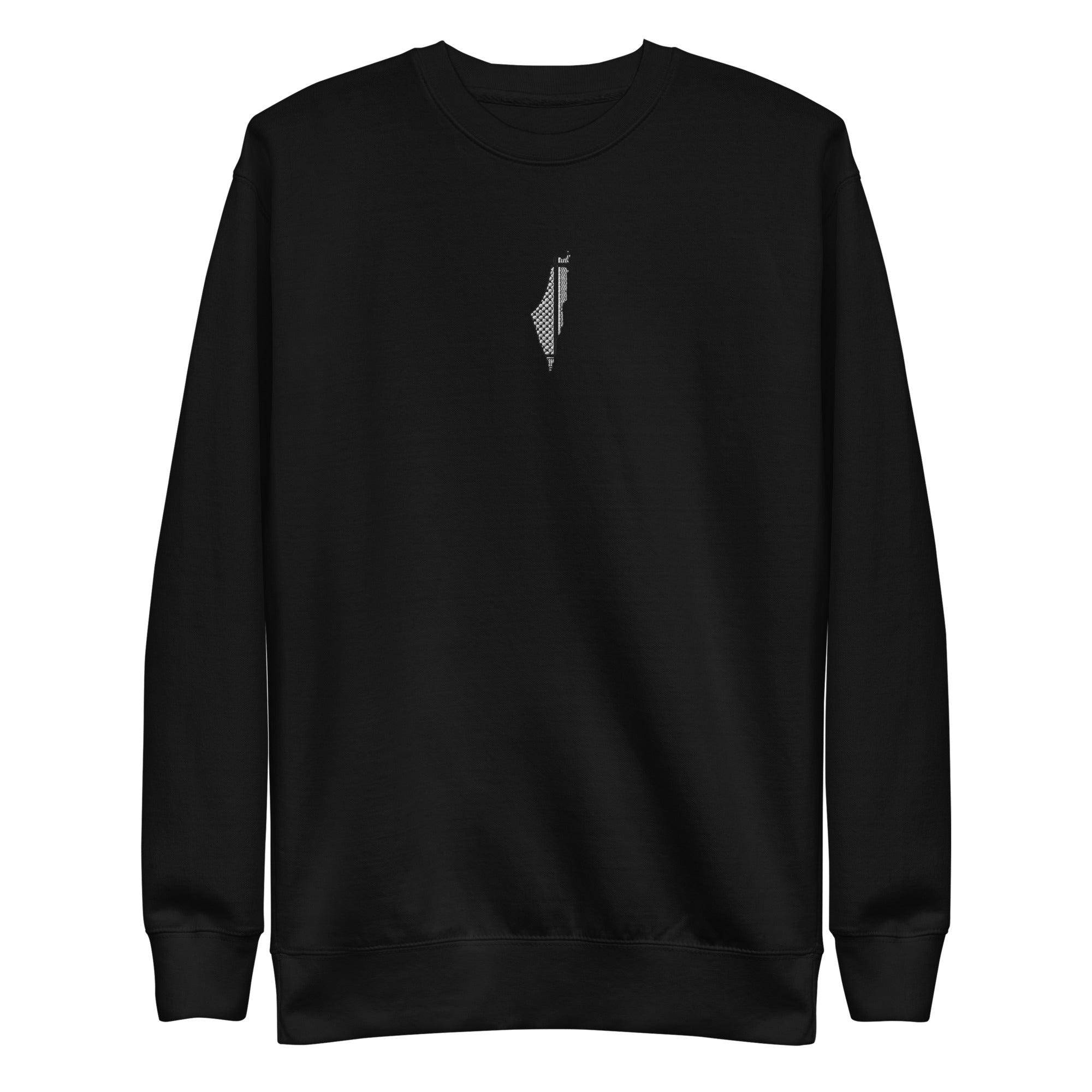Keffiyah Palestine Map Sweatshirt