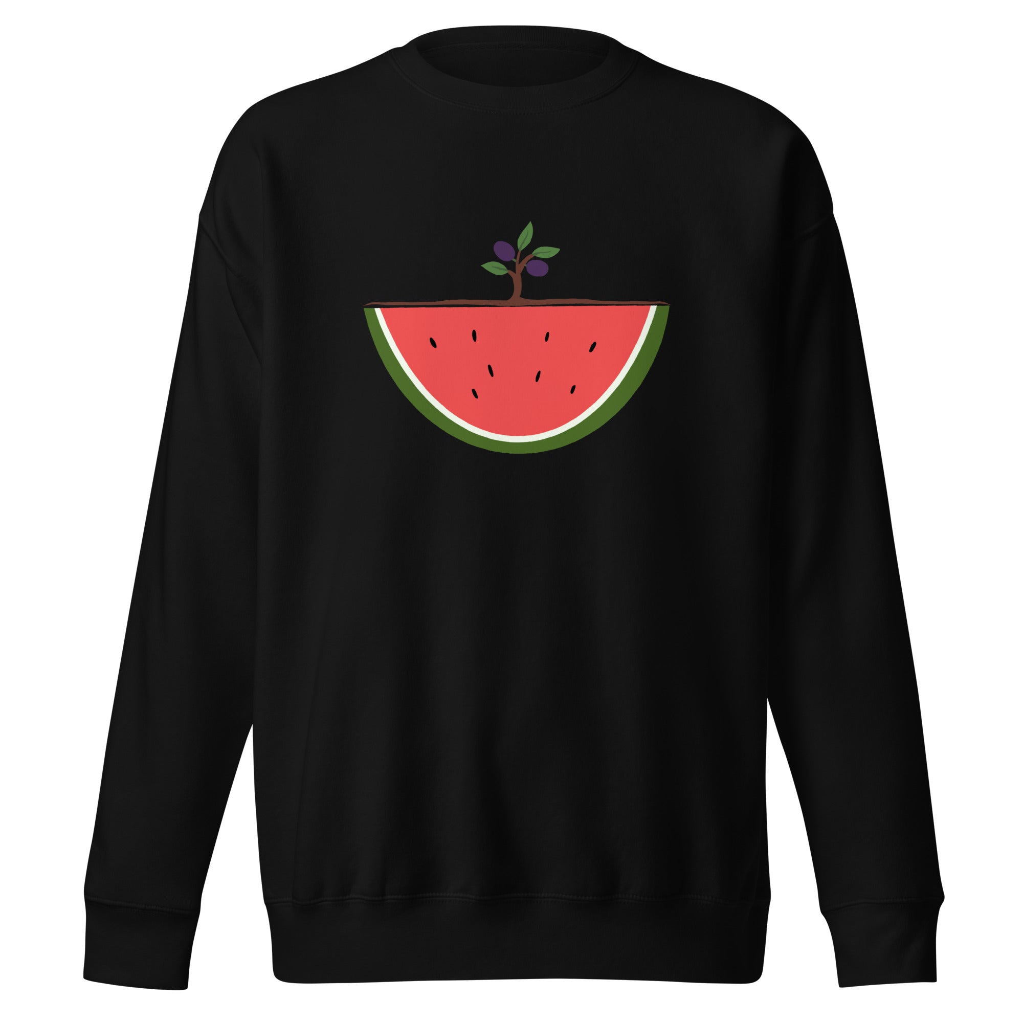 Watermelon & Olive Tree Sweatshirt
